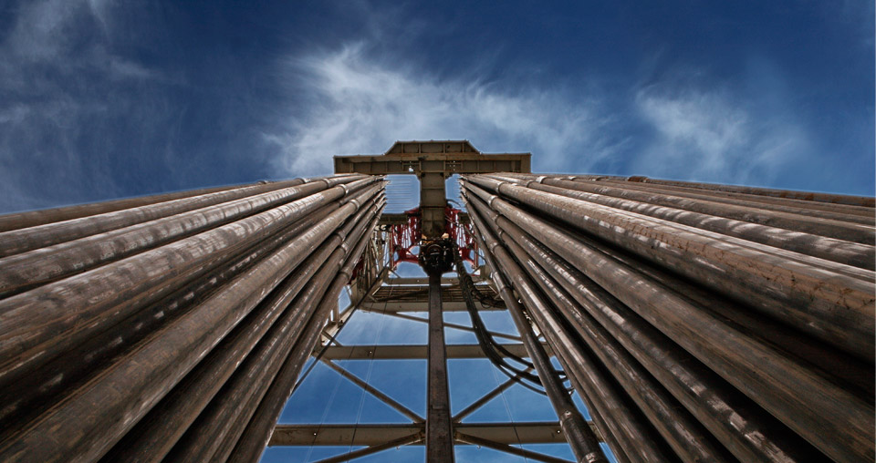 wellsite oil rig